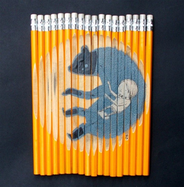 Рисунки на карандашах Ghostpatrol