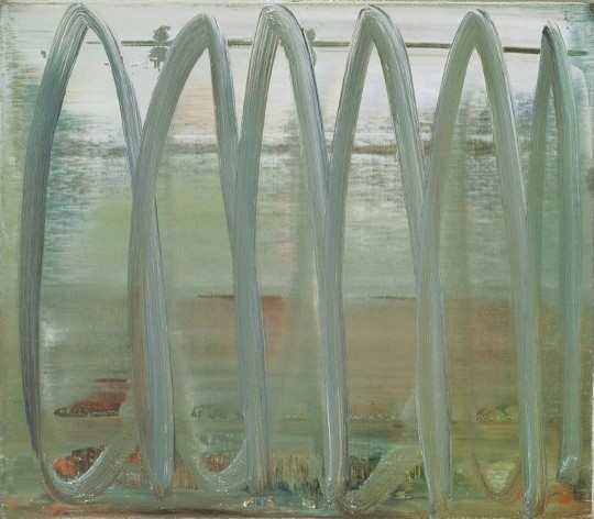 Абстрактная картина Герхарда Рихтера