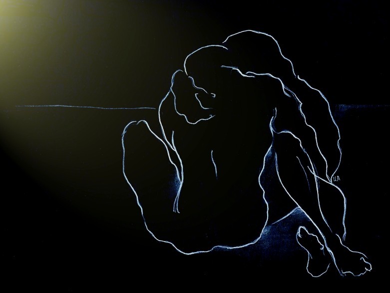 Графика и психология. Рисунки Алексея Шнеера из альбома Линии любви.