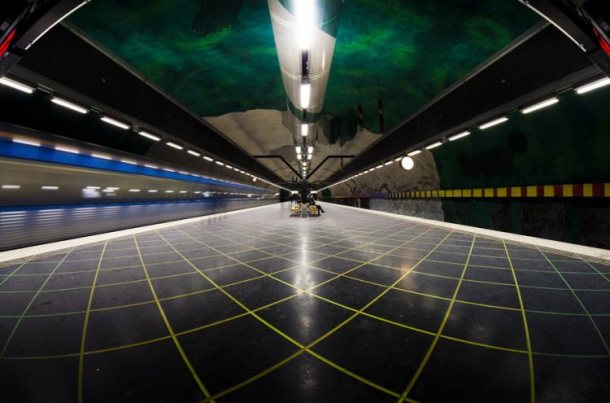 Стокгольмский метрополитен (Stockholms tunnelbana) — 100 километров искусства в шведском метро