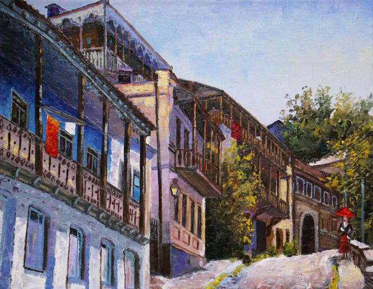 Картина Харитона Купрашвили, талантливого художника из Тбилиси.
