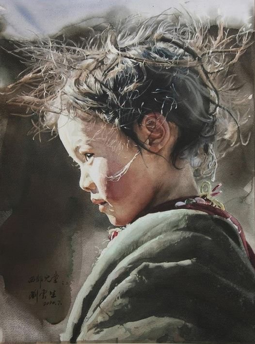 Китайский художник Liu YunSheng.